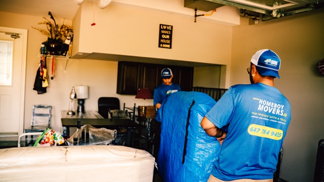 Homeboy Movers crew at work