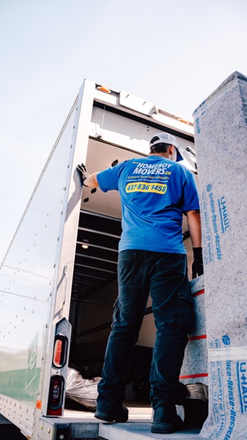 Homeboy Movers crew at work