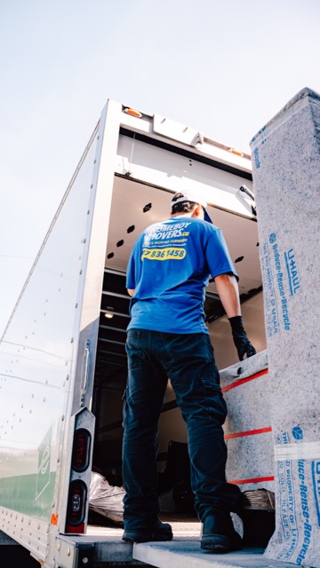 Homeboy Movers crew at work