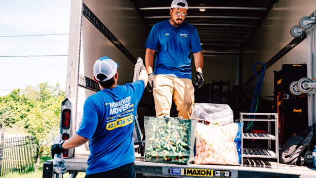 Homeboy Movers crew at work