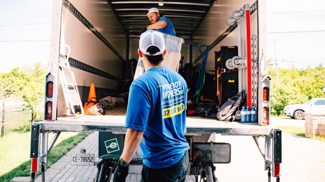 Homeboy Movers crew at work