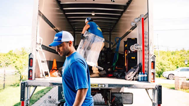 Homeboy Movers crew at work