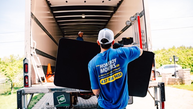 Homeboy Movers crew at work
