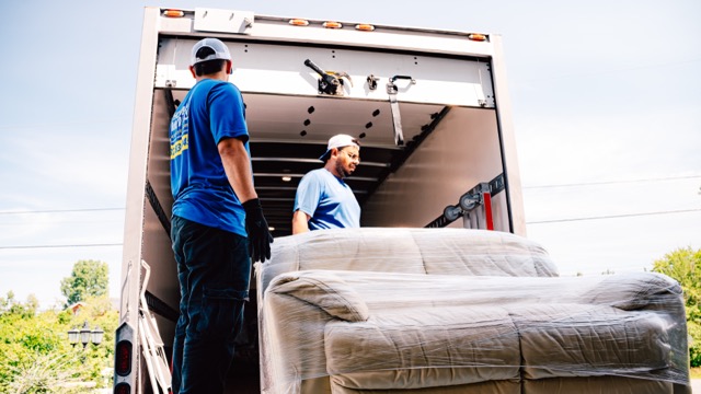 Homeboy Movers crew at work
